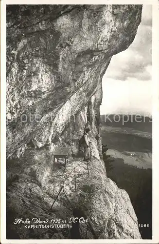 Bergsteigen Klettern Hohe Wand Karnitschstueberl / Sport /