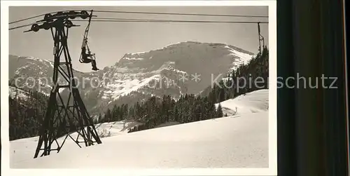 Sessellift Oberstaufen Steibis Imbergbahn Hochgrat Kat. Bahnen