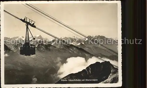 Seilbahn Saentis Glarneralpen / Bahnen /