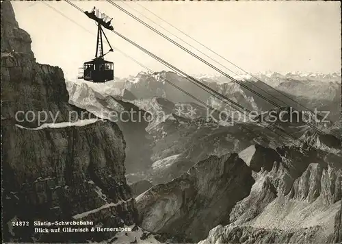 Seilbahn Saentis Glaernisch Berneralpen  / Bahnen /