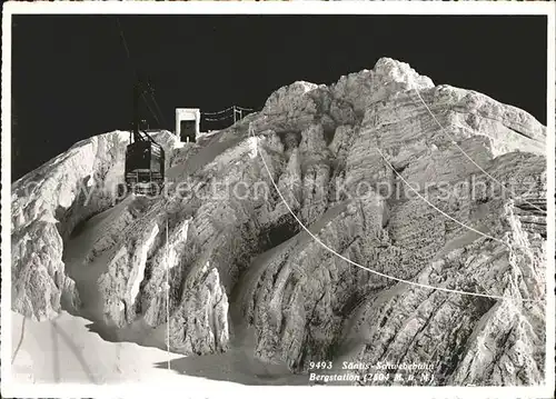 Seilbahn Saentis Bergstation  / Bahnen /