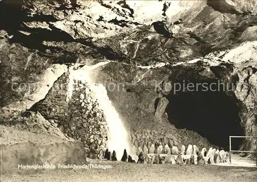 Hoehlen Caves Grottes Marienglashoehle Friedrichroda Kat. Berge