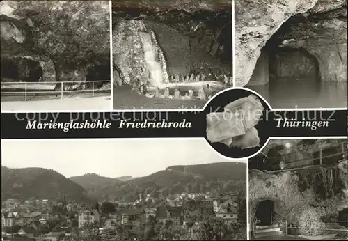 Hoehlen Caves Grottes Marienglashoehle Friedrichroda  Kat. Berge