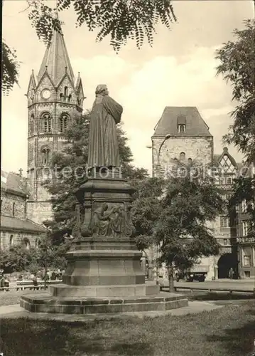 Luther Martin Denkmal Eisenach Platz der Deutsch Sowjetischen Freundschaft Kat. Persoenlichkeiten