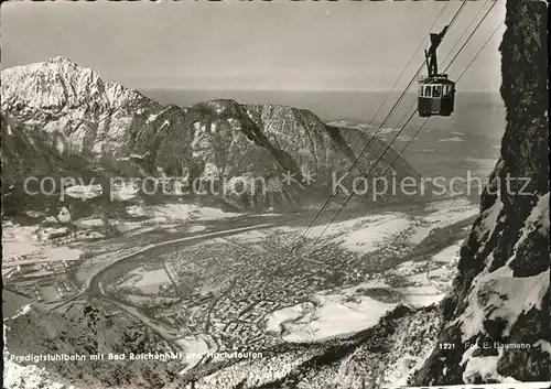 Foto Baumann E. Nr. 1221 Bad Reichenhall Hochstaufen  Kat. Fotografie