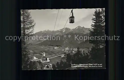 Foto Risch Lau Nr. 19638 Kamperdellseilbahn Serfaus Oberinntal  Kat. Fotografie