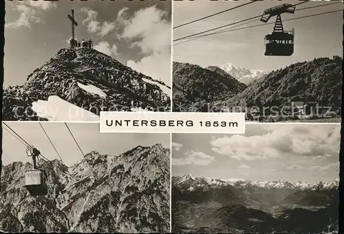 Seilbahn Untersberg  / Bahnen /