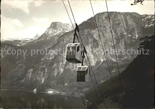 Seilbahn Hallstatt Salzkammergut Krippenstein  / Bahnen /