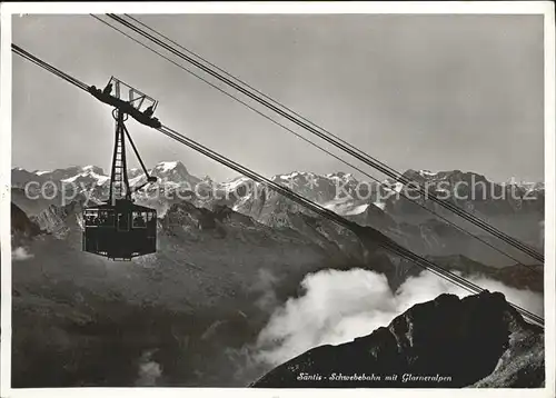 Seilbahn Saentis Glarneralpen / Bahnen /