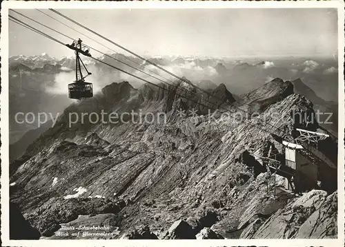 Seilbahn Saentis Glarneralpen  / Bahnen /