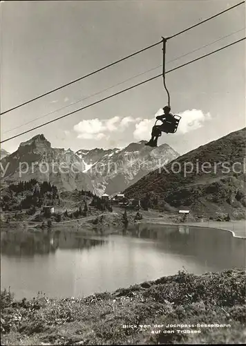 Sessellift Jochpass Truebsee  Kat. Bahnen