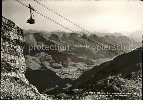 Seilbahn Saentis Toggenburg Churfirsten  / Bahnen /