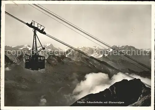 Seilbahn Saentis Glarneralpen  / Bahnen /