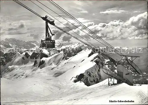 Seilbahn Saentis  / Bahnen /