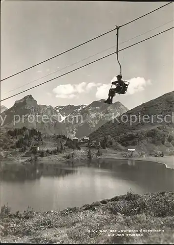 Sessellift Jochpass Truebsee  Kat. Bahnen