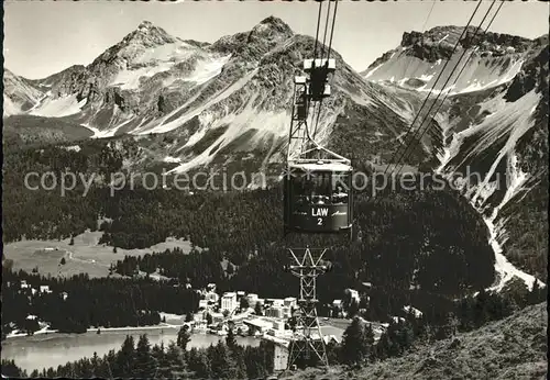 Seilbahn Arosa-Weisshorn I. Sektion  / Bahnen /