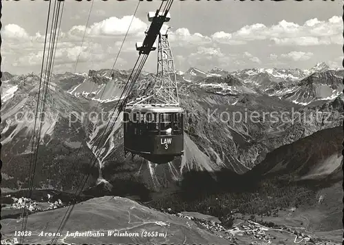 Seilbahn Weisshorn Arosa  / Bahnen /