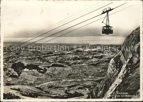 Seilbahn Saentis Bodensee  / Bahnen /