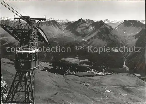 Seilbahn Arosa-Weisshorn Furkahoerner Piz Linard  / Bahnen /