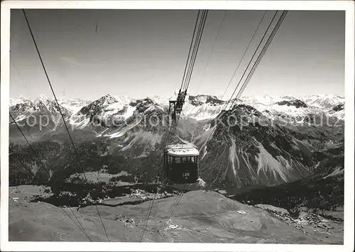 Seilbahn Arosa Weisshorn II. Sektion  / Bahnen /