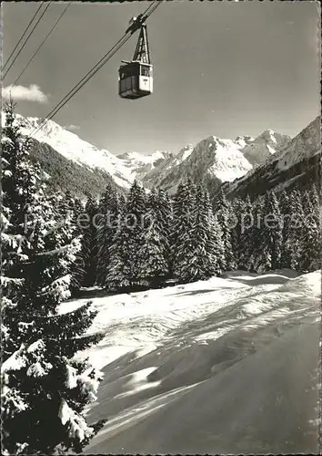 Seilbahn Klosters Parsenn Silvrettagruppe / Bahnen /