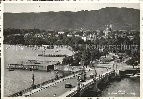 Strassenbahn Zuerich Quaibruecke Uetliberg Kat. Strassenbahn