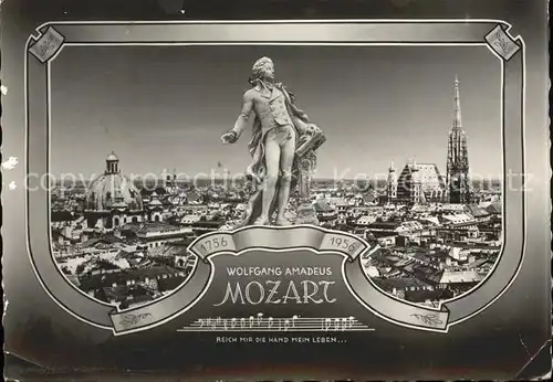 Mozart Wolfgang Amadeus Wien Kat. Komponist