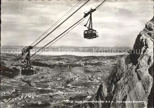 Seilbahn Saentis Bodensee  / Bahnen /