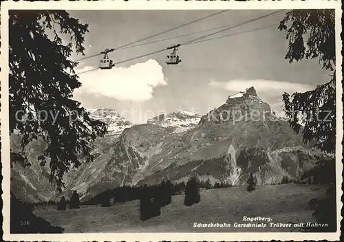 Seilbahn Gerschnialp Truebsee Engelberg Hahnen  / Bahnen /