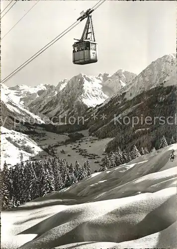 Seilbahn Klosters Silvrettagruppe / Bahnen /