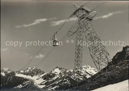 Seilbahn Klosters-Gotschnagrat-Parsenn / Bahnen /