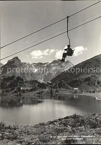 Sessellift Jochpass Truebsee  Kat. Bahnen