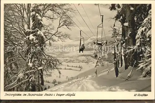 Foto Roessler Nr. 50 1382 Imbergbahn Steibis  Kat. Fotografie