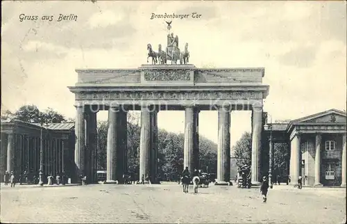 Brandenburgertor Berlin  Kat. Gebude und Architektur