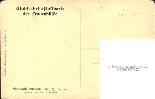 Adel Wohlfahrts-Postkarte  / Koenigshaeuser /