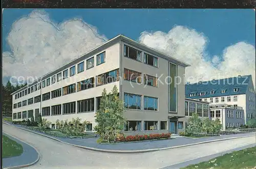 Gebaeude und Architektur Architects drawing West German / Gebaeude /
