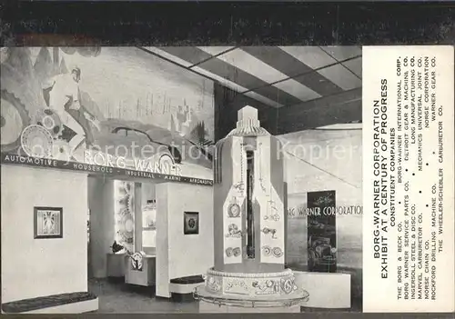 Exhibition Borg-Warner Corporation Auto-Movie Chicago / Expositions /