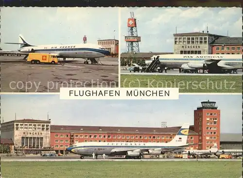 Flughafen Airport Aeroporto Muenchen / Flug /
