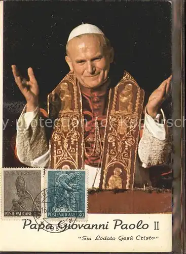 Papst Giovanni Paolo II  / Religion /