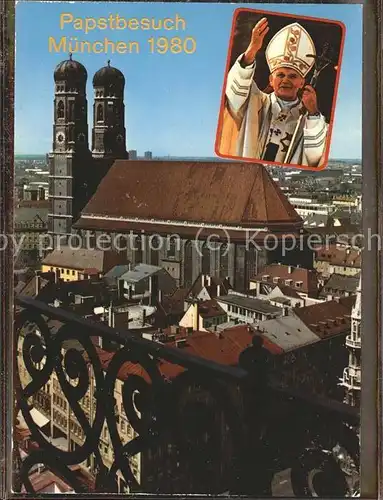 Papst Muenchen Frauenkirche / Religion /