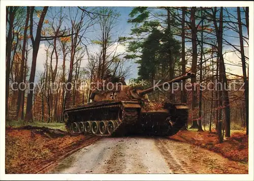 Panzer Tank Deutsche Panzer Bundeswehr M 48 / Militaria /