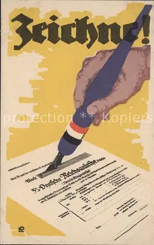 Politik Propaganda Zeichne Deutsche Reichsanleihe / Politik /