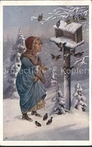 Verlag Schulverein Nr. 780 Schnee Kind Winter / Bund der Deutschen /