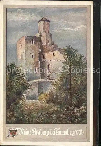 Verlag Schulverein Nr. 394 Ruine Araburg  / Bund der Deutschen /