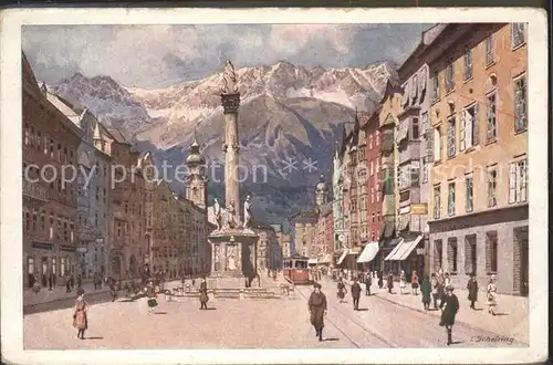 Verlag Schulverein Nr. 1742 Innsbruck Maria Thereszenstrasse / Bund der Deutschen /