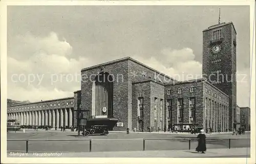 Bahnhof Stuttgart Kat. Eisenbahn