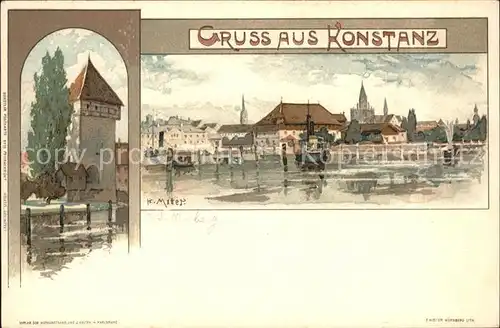 Mutter K. Konstanz Nr. 15 Kat. Kuenstlerlitho