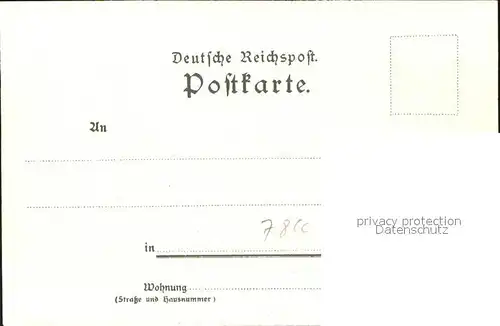 Kley Freiburg i. Br. Nr. 57 Kat. Kuenstlerlitho