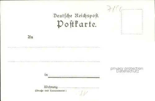 Kley Schwabentor Freiburg i. Br. Nr. 36 Kat. Kuenstlerlitho