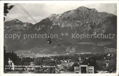 Seilbahn Bad Reichenhalle Predigtstuhlbahn  / Bahnen /